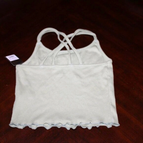Art Class Ribbed Cami Bralette โ Olive Green โ Girls Size L (10โ12) โ NWT - Picture 2 of 4